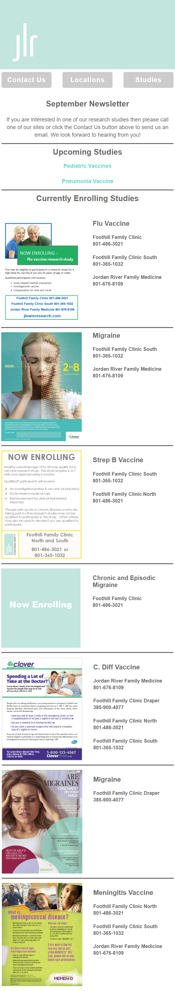 September Newsletter