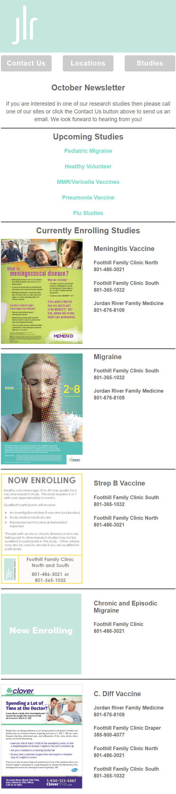 October 2017 Newsletter